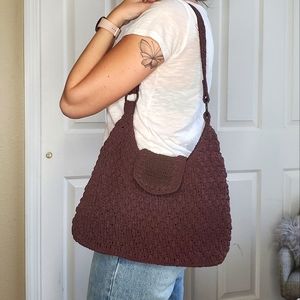 FADED GLORY | Dark Maroon Shoulder Bag